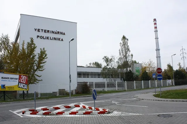 Budova veterinárnej polikliniky na Poliankach